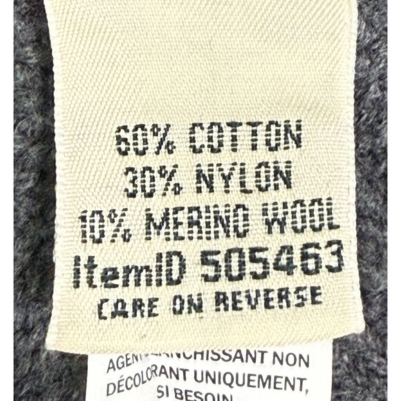 LL Bean Womens Cozy Chunky Knit Cowl Neck Sweater Casual Fall Winter Layering XS - Picture 6 of 9